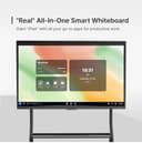 NearHub Board S65 Smart Whiteboard 4K Multi-Touch 8GB+128GB, trabajo híbrido con cámara/micrófono/altavoz, lienzo de colaboración, colaborar y almacenamiento en la nube, con soporte de pared - 3