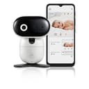 Motorola Nursery PIP1010 CON Baby Monitor-mit Kamera-Schwenken, Neigen, Zoomen und Nachtsicht-Wandhalterung-Motorola Nursery App-Raumtemperatur, Zwei-Wege-Kommunikation und Schlaflieder, Schwarz - 1