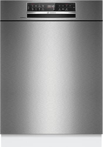 Bosch SMU6ZCS16E Serie 6, Lavastoviglie da incasso sottopiano, PerfectDry, Home Connect, Diagnostica da remoto, Extra Clean Zone, Acciaio, 60 cm