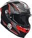 AGV K6 S E2206 MPLK SLASHCUT BLACK/GREY/RED L - 1