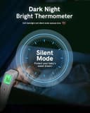No-Touch Forehead Thermometer for Adults, Infrared Digital Thermometers for Kids, Touchless Baby Thermometer, Accurate Reading with LCD Display, Mute Mode, Memory Recall, Fever Alarm - 6