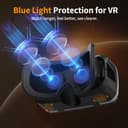 XWP Visore Realtà Virtuale Con Cuffie, Occhiali Per 3D VR Con Lenti HD, Compatibile Con iPhone E Android (4,7–7,2"), Immersivo Per Giochi, Film E Divertimento In Famiglia, Amici - 6