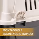 Ferplast Trasportino per Cani e Gatti fino a 15 Kg, Taglia Media, Porta in Ferro Plastificato, Fessure di Aerazione, 40x60x38 cm, Atlas 30 EL Rigido, Nero - 5