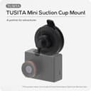 TUSITA Mini Supporto a Ventosa Compatibile con Garmin Dash Cam 45 46 47 55 56 57 65W 66W 67W,Speak Plus - 2