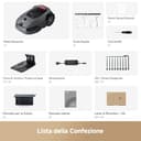 MOVA LiDAX Ultra 800 Robot Tagliaerba Senza Filo Perimetrale, Consigliato 800 m², Mappatura Automatica senza RTK con LiDAR 3D 360° e Visione IA, Taglio Bordi 5 cm, Percorso a U Efficace - 11