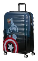 American Tourister Marvel Legends FL - Spinner L Koffer, 77 cm, 96 L, Mehrfarbig (Captain America City) - 2