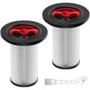 2 Stück Ersatzfilter kompatibel mit Bosch Unlimited Gen2 Serie 8 Staubsauger Set, kompatibel mit Bosch 12036642,12023349 HEPA Filter mit Reinigungsbürste Filter, für Staubsauger Ersatzteile - 1