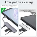 Omnpak Case for Microsoft Surface Pro 11 / Surface Pro 10 / Surface Pro 9 13 Inch, Lightweight Protective, Multiple Angle, Stylus Holder, Compatible with Type Cover Keyboard - 9