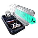ESR Pack 3 Protectores Pantalla para iPhone 17 Pro Max, Grado Militar, No Astilla, Dureza 9H, Cristal Templado, Cobertura total, Bandeja UltraFit - 1