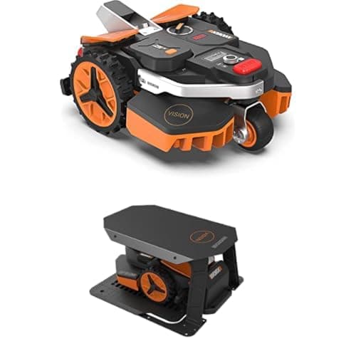 Pacchetto Promozionale WORX Landroid Vision M600 WR206E.1 - Rasaerba Robotizzato Intelligente Senza Cavo Perimetrale + Garage WA0821