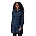 Columbia Women's Long Hooded Down Jacket, Lake 22 II - 1