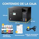 Impresora multifunción EcoTank ET-3950 A4 con depósito de Tinta, conexión Wi-Fi, ADF, impresión a Doble Cara, escaneado, Copia y Tinta incluida para hasta 3 años - 6