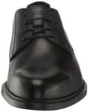 HUGO Men's Kerr Leather Derby Shoe Oxford, Stormy Black, 12 - 2