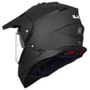 ILM Dual Sport Adventure Motocross Motorradhelm mit Pinlock kompatiblem Sonnenvisier ATV Dirt Bike Off Road Casco ECE Modell-WS902,Carbon, 2XL - 2