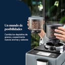 De’Longhi Rivelia – Cafetera Superautomática, LatteCrema Jarra de leche automática, 16 Bebidas One-Touch, Pantalla Táctil, Depósitos de Granos de Café Intercambiables, Gris (EXAM440.55.G) - 5
