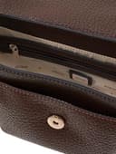 GUESS Marsha Flap Shoulder Bag, Espresso, One Size, Marsha Flap Shoulder Bag - 3