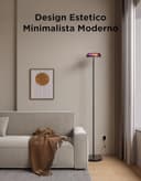 Govee Lampada da Terra Uplighter Tri-Zone Independent, Lampada Illuminazione Ondulata RGBIC, Fnziona con Matter e Alexa, 80+ modalità scena, 1000LM, 2700-6500K, Ideale per Soggiorno, Camera da Letto - 5