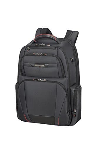 Samsonite Pro-DLX 5 Zaino Expandable per 17.3" Laptop 29/34L, 1.7 KG Zaino Casual, 34 l, 48 cm, 17.3 Pollici, Espandibile (48 cm - 34 L), Nero (Black)