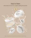 Faroro Dispenser Automatico Cibo Gatti WiFi, 3MP HD Telecamera con Visione Notturna, 4L Dispenser Cibo Gatti/Cani con Audio Bidirezionale, Controllo APP, Rilevamento Movimento e Doppia Alimentazione - 8