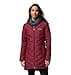 Columbia Women's Heavenly Long Hooded Jacket, Hooded Puffer Jacket, Rich Wine, M - 1