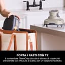 Ninja CRISPi Friggitrice ad Aria Portatile, 3.8L, 4 in 1: Frittura, Cottura Arrosto, Mantiene Cibo Caldo e Croccante, Compatta, 2 Contenitori Vetro Rimovibili, 1700W, Pietra FN101EUST - 6