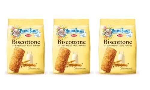 3 Mulino Bianco Biscottone Italian Biscuits Cookies 700g