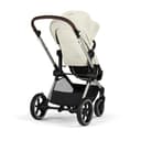 CYBEX Gold Kinderwagen EOS Lux 2-in-1, Reisesystem, Ab Geburt bis 22 kg (ca. 4 Jahre), Seashell Beige - 2
