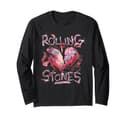 Official The Rolling Stones Exclusive Hackney Diamonds Long Sleeve T-Shirt, Adult Unisex, Black, X-Large - 1
