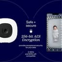 Nanit Pro Smart Baby Monitor & Wall Mount Silver Moon – 1080p Secure Wi-Fi Video Camera, Sensor-Free Sleep & Breathing Motion Tracker, 2-Way Audio, Sound and Motion Alerts, Night Vision - 6