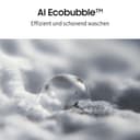 Samsung WW10FG5U34ABEG Waschmaschine, 10 kg, EEK: A, AI Energy Mode, AI Ecobubble, SuperSpeed 39 Min., Mikroplastikprogramm, WiFi, Schwarz - 5