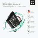 CELLONIC, battery sat nav compatible with TomTom Rider 550, Rider 500, Rider 400 (2500mAh, 3.7v) Replacement battery LHA11133000, LHA11138000, VF3W - 3