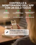 PETKIT PUROBOT MAX PRO 2 Lettiera Gatto Autopulente, Fotocamera AI, Ingresso Ultra Largo, Visione Notturna 210°, App WiFi 2,4/5GHz, Imballaggio Senza Contatto, Monitoraggio Salute, Multi-Gatto - 5
