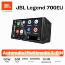 JBL Legend 700 autoradio 2-DIN multimediale, schermo touchscreen 7 pollici, Apple CarPlay & Android Auto wireless, Bluetooth, 4x50 W, preout 4V, FLAC, equalizzatore parametrico - 6