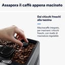 De'Longhi Dinamica Plus ECAM370.70.B Macchina Automatica per caffè in chicchi, LatteCrema System con Caraffa Montalatte Automatica, Schermo FullTouch, Funzione MY, Ampia gamma di ricette, Nero - 5