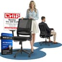 VALKENSTOL M2 Bürostuhl Ergonomisch Testsieger mit Einstellbarer Armlehne ohne Kopfstütze für maximale Bewegungsfreiheit, Rückenfreundliche Bürostühle, Schreibtischstuhl für Büro und Home Office Chair - 8