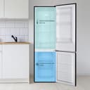 homeX Kühlschrank mit Gefrierfach No Frost, Kühl-Gefrier-Kombination freistehend, groß - 253 Liter, Super-Frost-Funktion, leise Kühlgefrierkombi, Energieklasse C, XXL Kühl Gefrierkombination, schwarz - 5