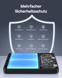 Baseus Powerbank 20000mAh 100W PD Schlanker externer Akku QC 4.0 Schnellladegerät, Blade H1 für Laptops, MacBook, iPad, iPhone 16 15 pro max, Switch, Steam Deck, Samsung Galaxy, AirPods, 2024 Upgraded - 6