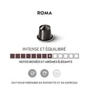Nespresso Original Roma Confezione da 50 capsule di caffè, intensità 8, per ristretto ed espresso (5 confezioni da 10) - 2