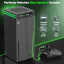 Kosker Xbox Series X Cooling Fan Dust Cover with Auto Mode, Xbox Series X Fan with 9 RGB Lights, Built-in AUTO Adjustable Fan Cooling System, XBX Serie X Cooling Stand with Headset Holder - 4