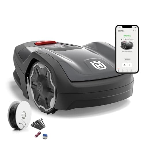 Husqvarna Robot Tosaerba Automower Aspire R4 per 400 m² batteria tosaerba robot, controllo tramite app Connect (con controllo vocale, Wi-Fi, Bluetooth)