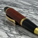 LN Roma Penna Roller e a Sfera, Refill Inchiostro Nero, Artigianale, Professionale, Fatta a Mano, Elegante, Confezione Regalo, Regali Laurea Compleanno - 2