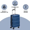 Delsey Paris - Airship 2.0 - Rigid Cabin Suitcase, Bright blue, L - 2