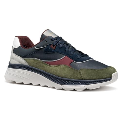 Geox U Spherica Actif X1, Scarpe da Ginnastica Uomo, Blu, 43 EU