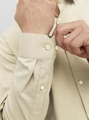 Jack & Jones Camicia da Uomo Slim Fit, Pure Cashmere/Fit: Slim Fit, L - 6