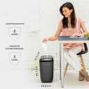 Fellowes Aktenvernichter Powershred 60Cs, Partikelschnitt (P-4), 10 Blatt, für Zuhause/Home Office, mit patentierter SafeSense Technologie - 7