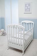 Foppapedretti, Piccoli Amici, cuna con barandilla regulable, 131 x 71 x 105 cm, 25 kg, blanco - 7