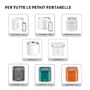 PETKIT Filtri Fontanella per Gatti, 5 Pezzi Filtro per Fontana per Gatti,Unità Filtranti per EverSWEET 2, EVERSWEET 3 e CYBERTIAL PUREDRINK - 2