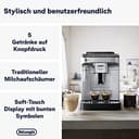 De’Longhi Magnifica Evo - Perfetto Kaffeevollautomat mit klassischem Milchaufschäumer, 4 One-Touch-Getränke, Cappuccino, Espresso Kaffeemaschine, Soft-Touch-Bedienfeld, Silber (ECAM292.33.SB) - 2