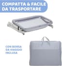 Chicco Next2Me Pop Up, Culla Fianco Letto Neonato, Culla Co-Sleeping, Chiusura Compatta, Trasportabile Ovunque, Spondina Apribile, Altezza Regolabile, Materasso e Borsa da Viaggio Inclusi, Grey Mist - 8