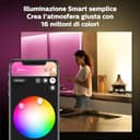 Philips Hue White and Color Ambiance Gradient Lightstrip, Strisce Luminose a LED Smart, 2 M, Strisce LED con 16 Milioni di Colori, Luci Smart con Bluetooth, 1600 Lumen - 2